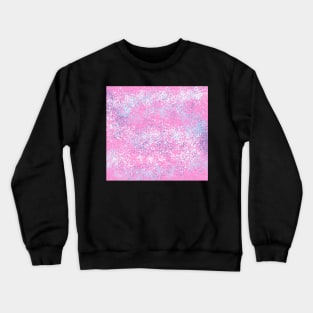 Pink paint splash Crewneck Sweatshirt